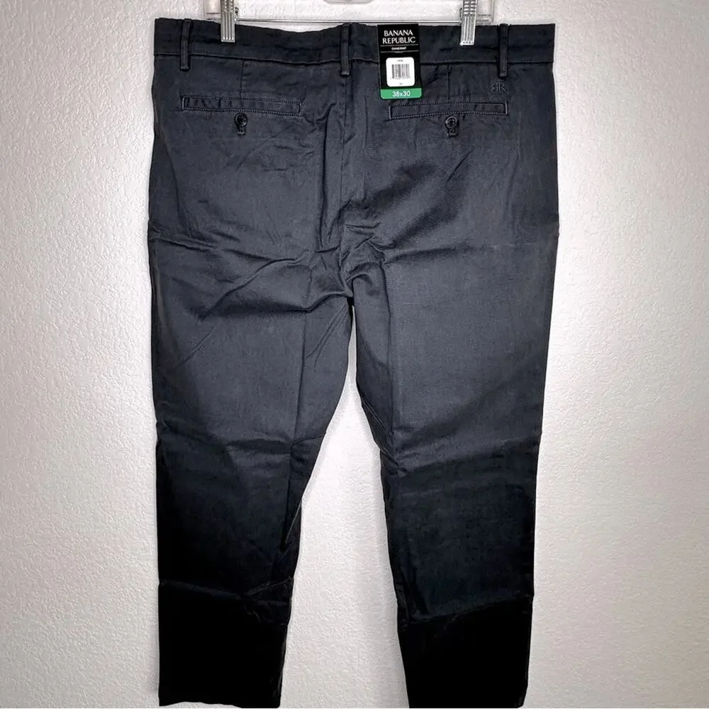 Banana Republic Men's Chino Pant Gray 38x30 NWT